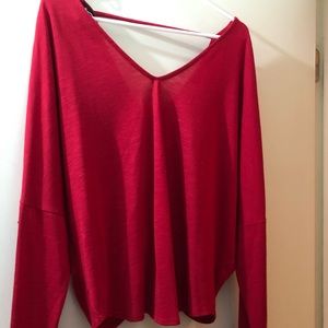 Red blouse NWT XXL